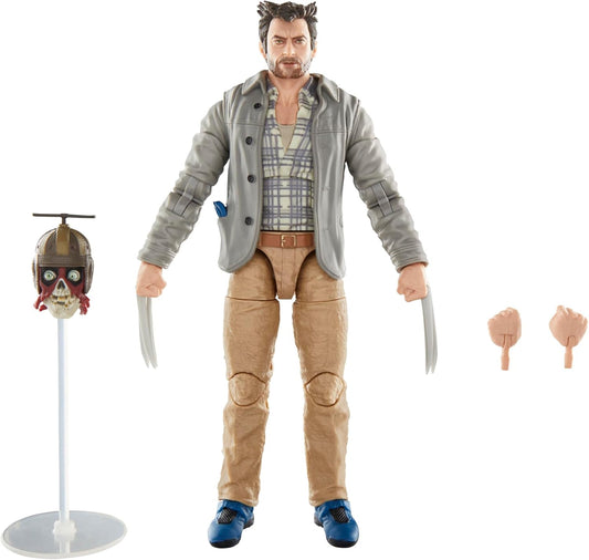 Marvel Legends Series Headpool Logan 6 Inch Wolverine Action Figure for Kids and Collectors