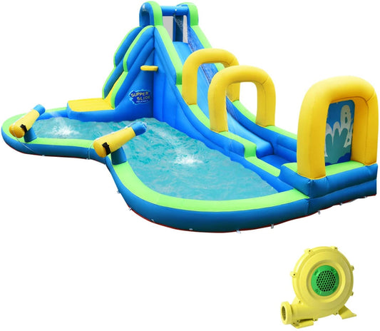 Multifunctional Inflatable Water Bounce with 735W Blower included