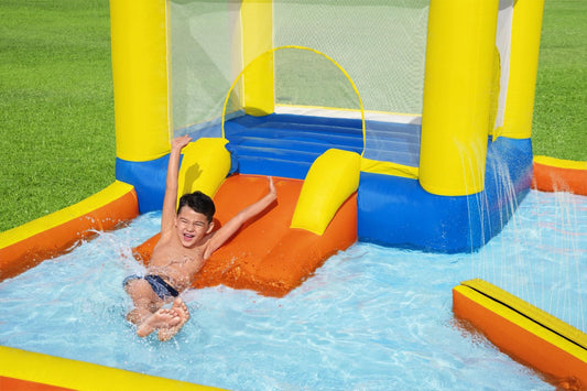 BEACH BOUNCE WATER PARK Skip to the end of the images gallery 735W Blower Included