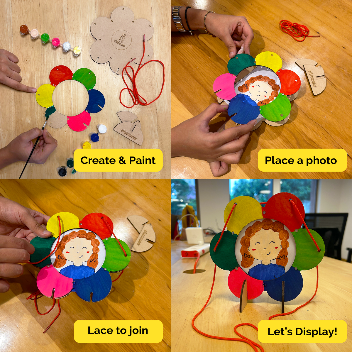 DIY Photo Frame Art & Craft Kit for Kids ( 5+ years)