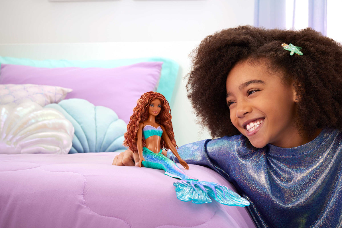 Disney Princess Little Mermaid Ariel Doll Fashion Doll with Signature Outfit Inspired by Disneyβs The Little Mermaid for Kids Ages 3+