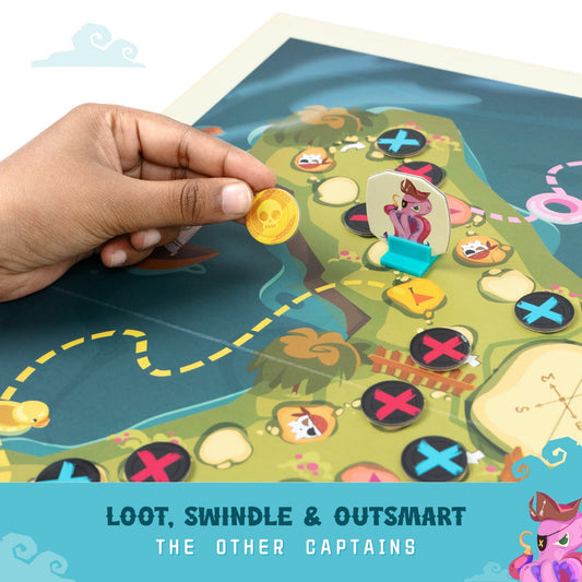 Love Dabble Pirateβs Paradise 2-4 Player Board Game For Ages 6 Years and Up