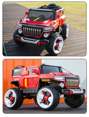 5388 KIDS JEEP Jumbo-Sized 2-seater is perfect for kids aged 1-11 years old.