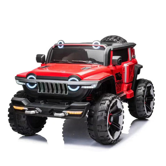 WN-1166 Kids Ride on 4X4 Heavy Duty Jumbo Jeep WN-1166 (Grey) ( Hooster Model )