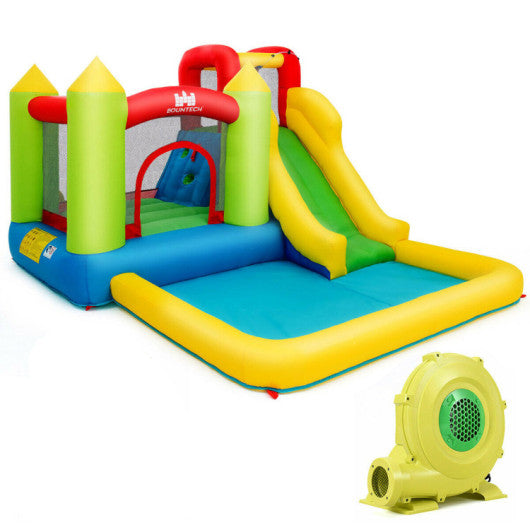 Outdoor Inflatable Bounce House with 480 W Blower - Image 1