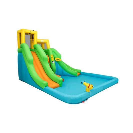 Kids Inflatable Water Park Bounce House with 480W Blower Free