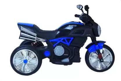 6688 3 Wheel Battery Operated Ride On Bike for Kids, 1 to 2.5 Years Bike Battery Operated Ride On (Black)