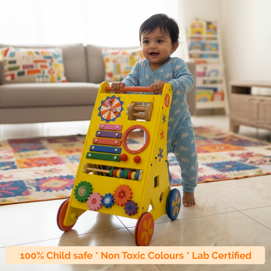 Musical Activity Walker โ 8-in-1 with Interactive Learning Panels