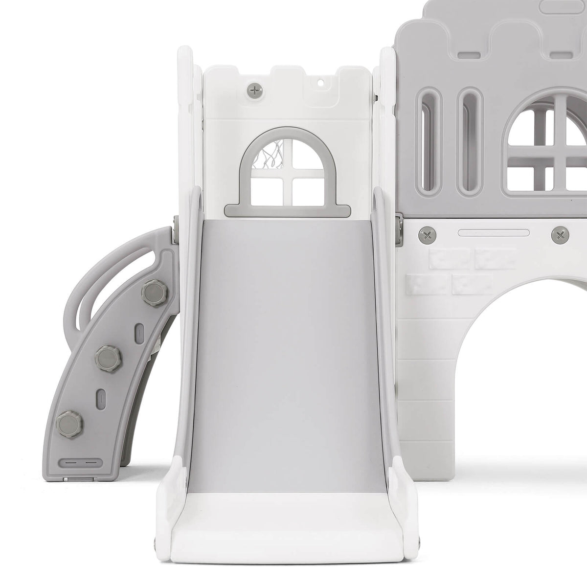 9 in 1 Toddler Slide, Toddler Playground with Double Slides, Backyard Playset for Toddlers Age 1-3+