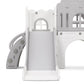 10 in 1 Toddler Slide, Double Kid Climber Slide Playset w/Swing, Indoor Outdoor Toy for Toddlers Age 1-3+