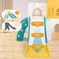 9 in 1 Toddler Slide, Toddler Playground with Double Slides, Backyard Playset for Toddlers Age 1-3+