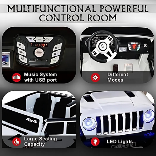 Rechargeable Rubiko Electric Car for Kids