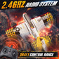 Bezgar RC Plane, 6-Axis Gyro Remote Control Airplane with LED Lights