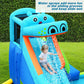 Hippo Inflatable Water Slide Bounce House with 740W Blower Free