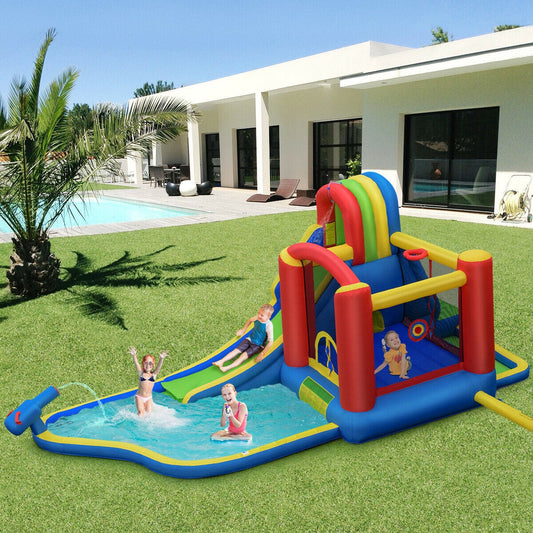 Inflatable Kid Bounce House Castle with Blower Free