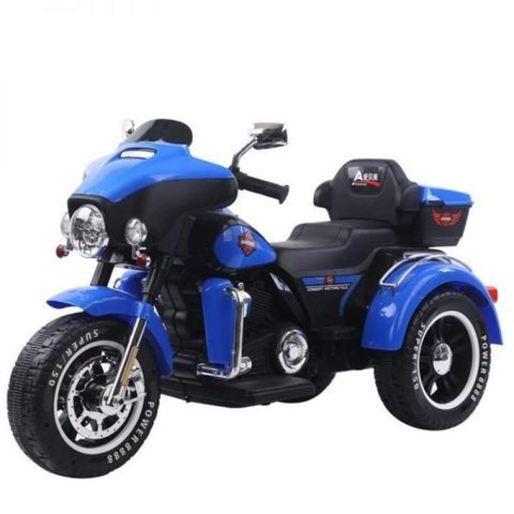 12V Kid's ABM-5288 Battery Operated  Ride On Bike (Blue)