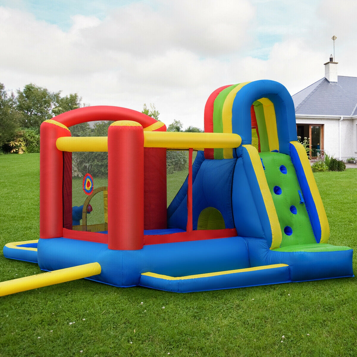 Inflatable Kid Bounce House Castle with Blower Free