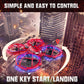 Bezgar Beginner RC Drone Quadcopter with LED Lights, 360° Flips