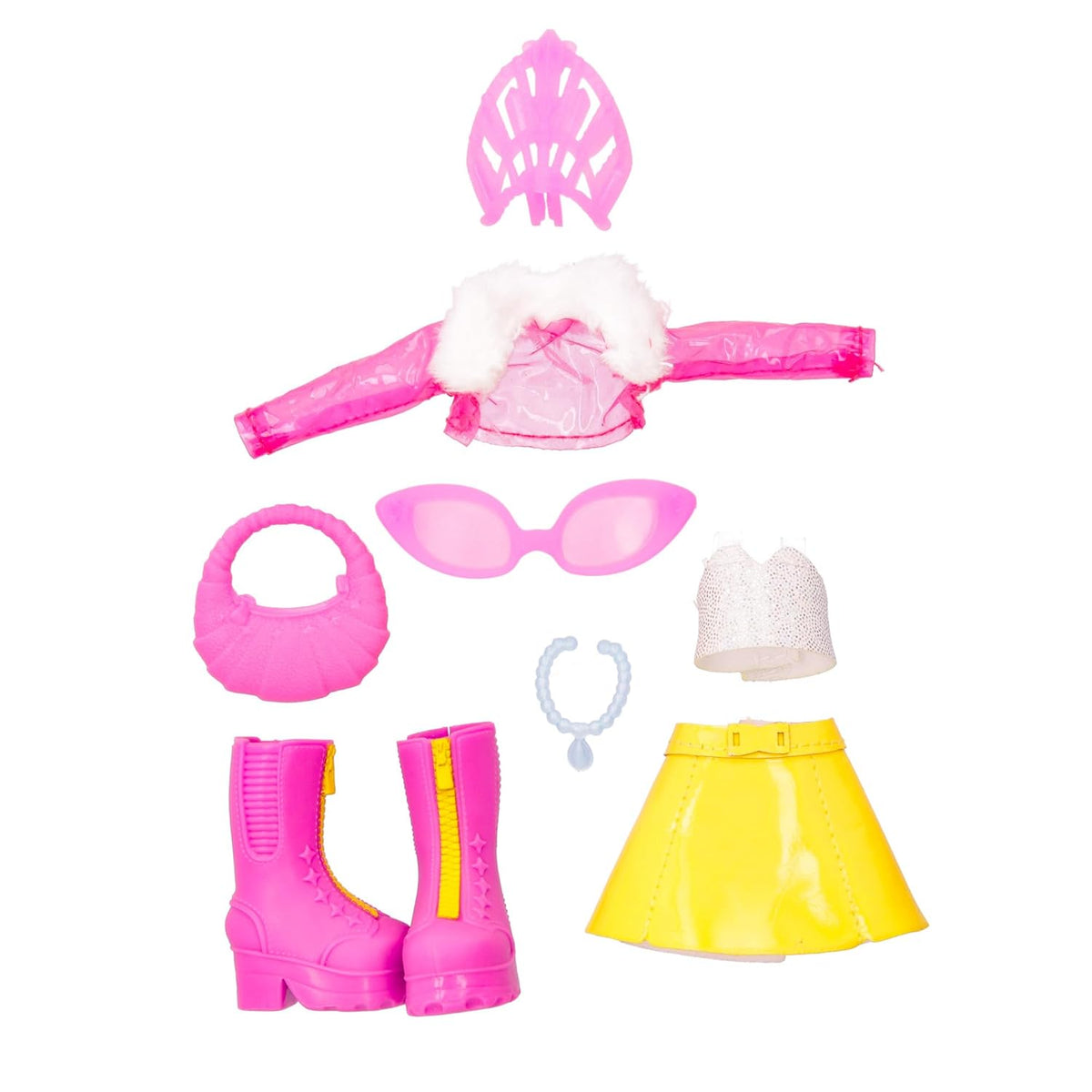 Cry Babies BFF Elodie Fashion Doll With Long Hair Including Outfit And Accessories For Ages 3 And Up