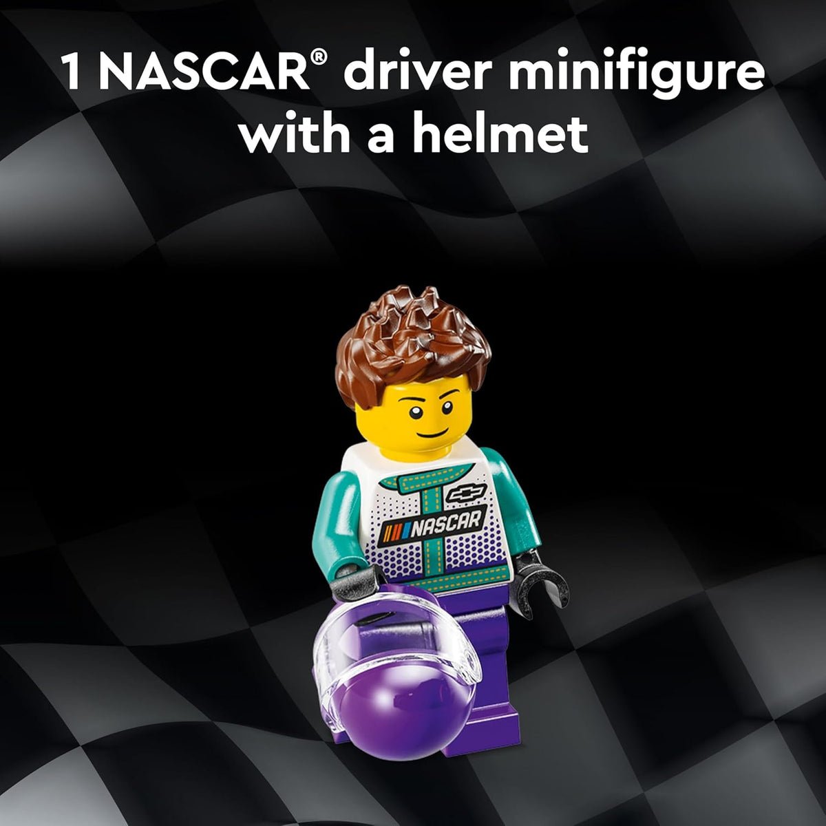 LEGO Speed Champions NASCAR Next Gen Chevrolet Camaro Vehicle Building Kit For Ages 9+