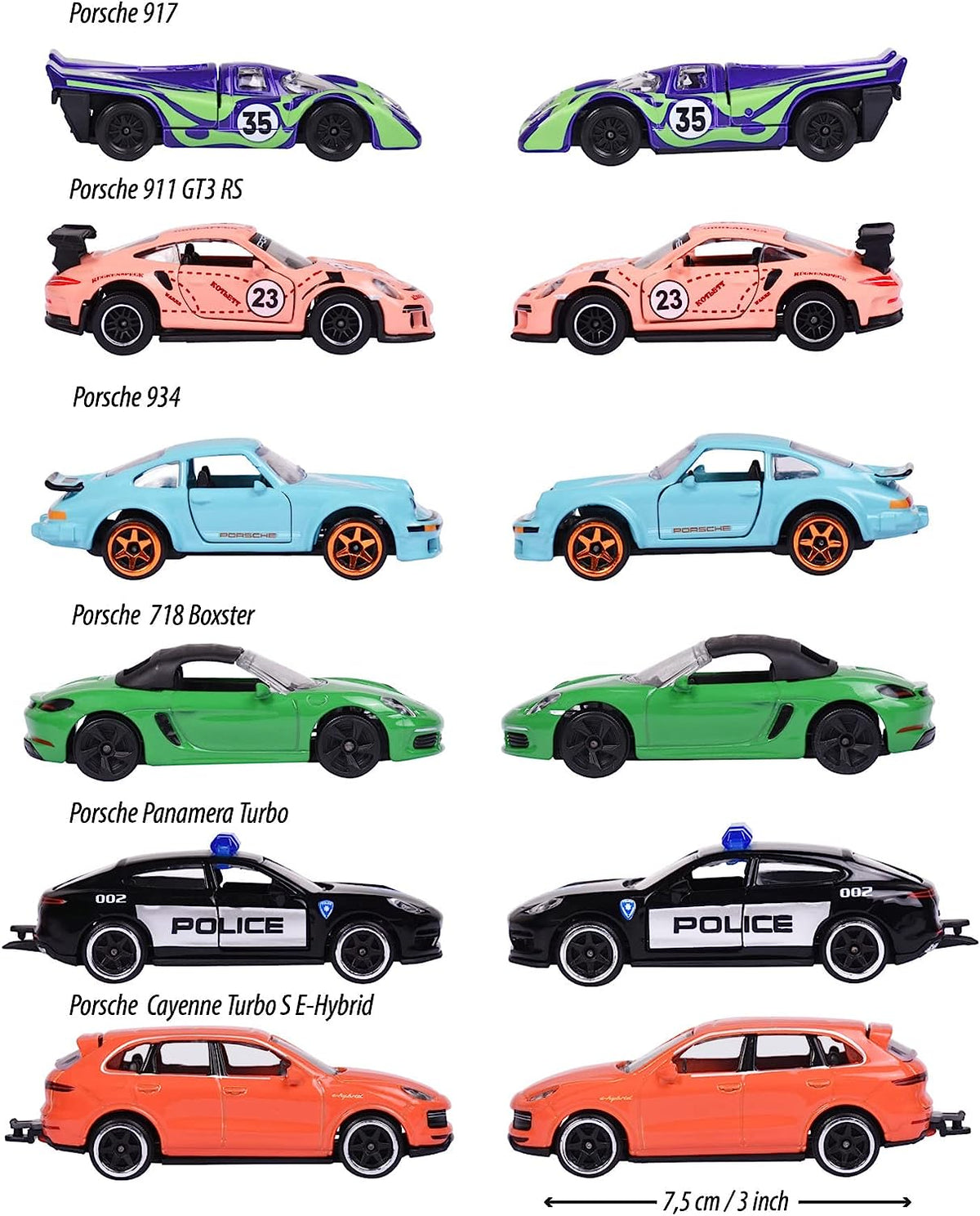 Majorette Porsche Premium Cars - Design & Style May Vary, Only 1 Model Included