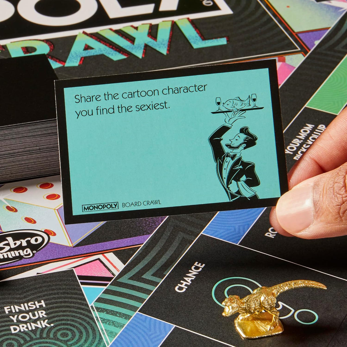 Monopoly Board Crawl Game | Official Monopoly Drinking Game for Adults Only For Ages 21+