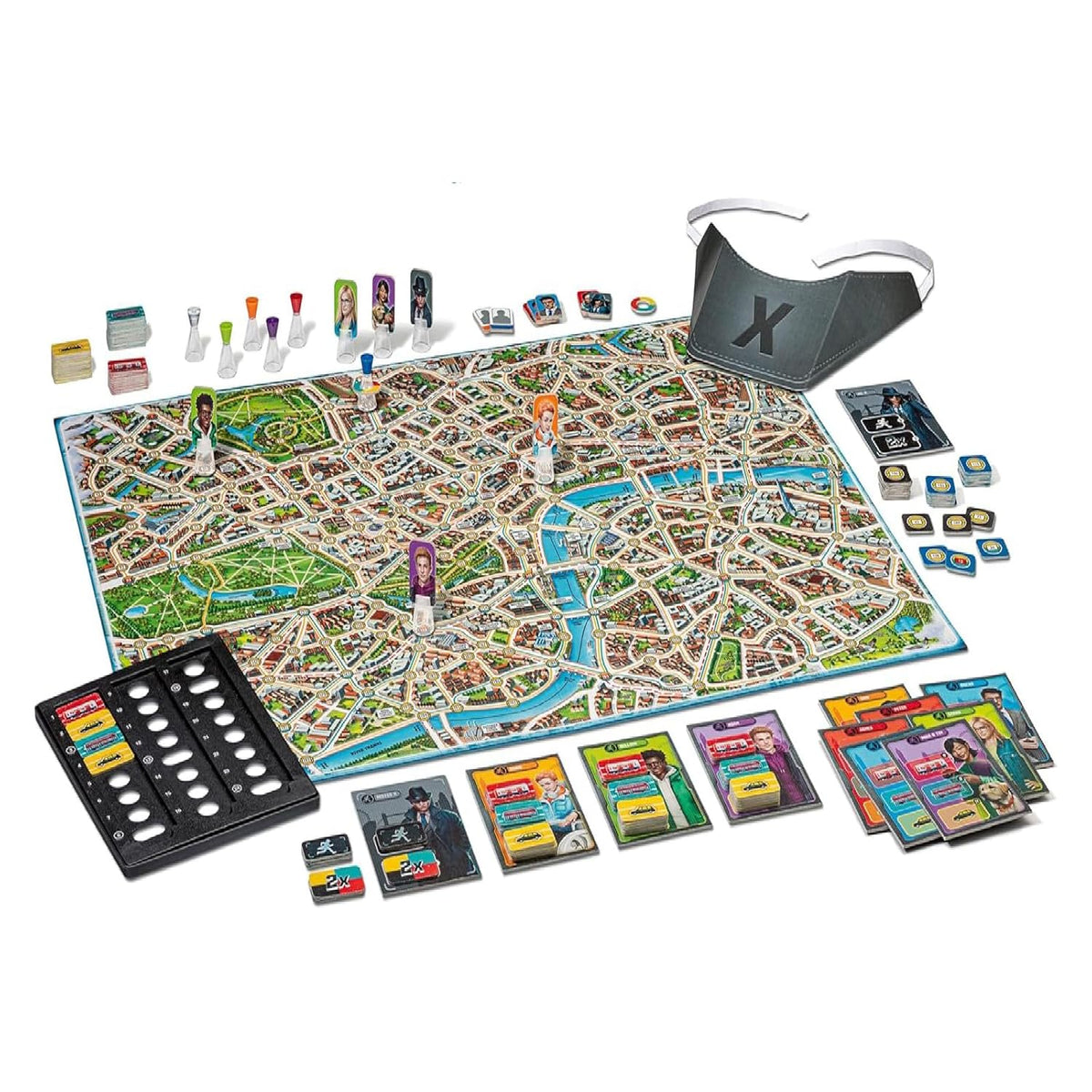 Funskool Games Scotland Yard Deluxe Detective Board Game for 2-4 Players, Ages 8 Years & Up