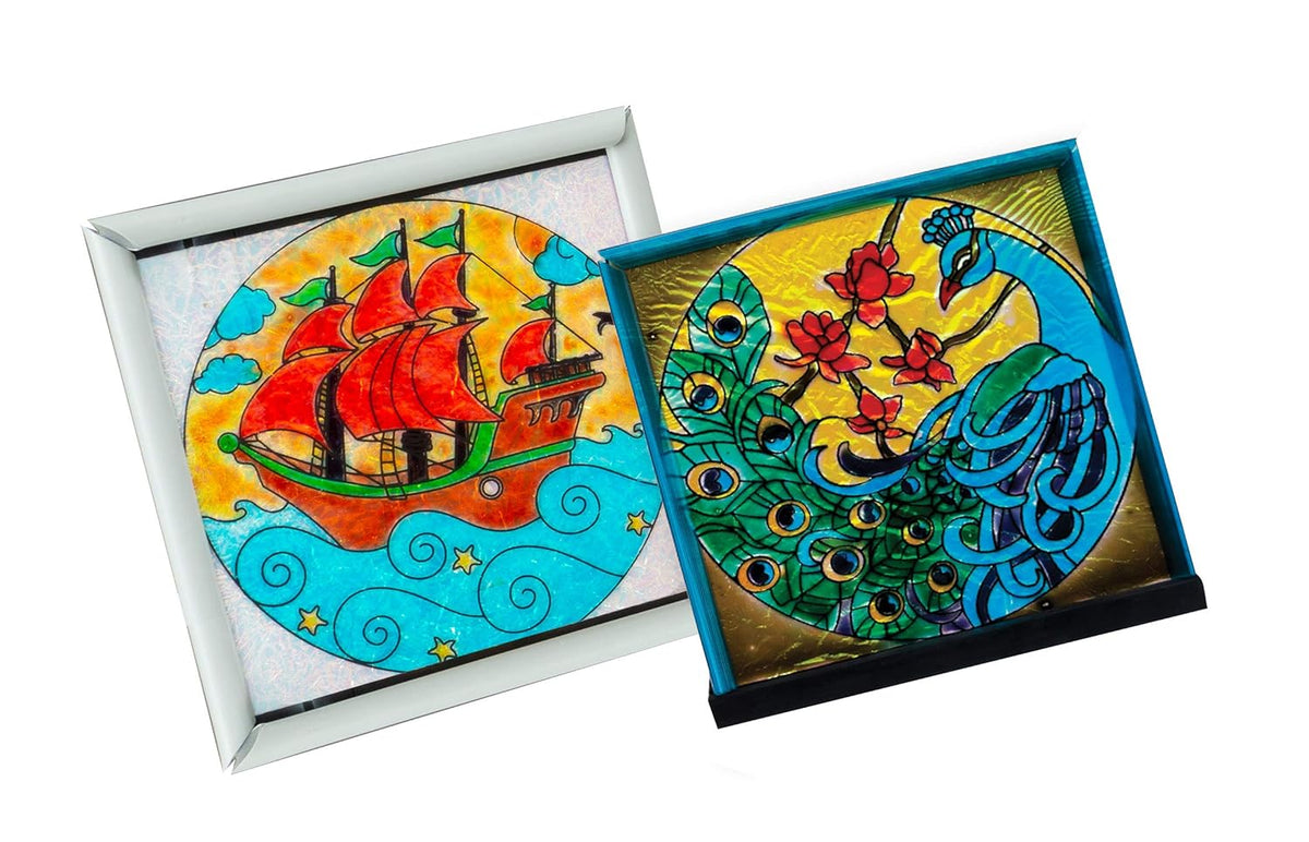 Funskool Handycrafts Glass Painting