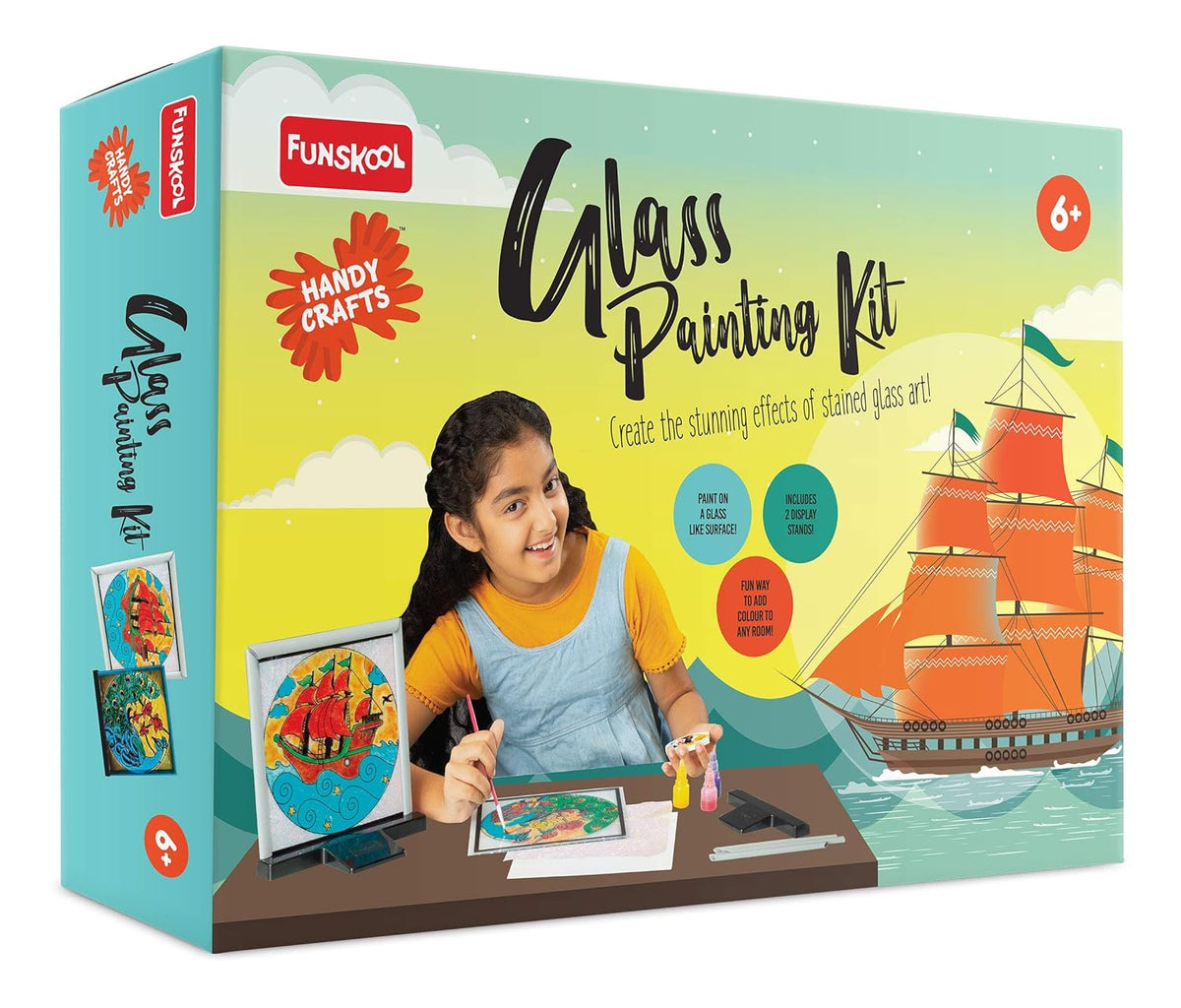 Funskool Handycrafts Glass Painting