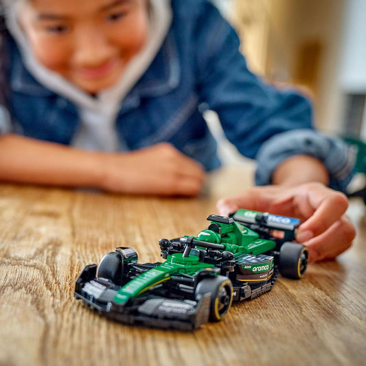 LEGO Speed Champions Aston Martin Aramco F1 AMR24 Race Car Building Kit For Ages 10+
