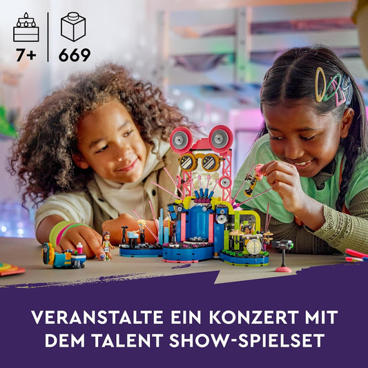 LEGO Friends Heartlake City Music Talent Show Building Kit For Ages 7+
