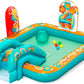 Bestway Retro Groove Inflatable Playcenter with Swimming Pool 735W Blower Included