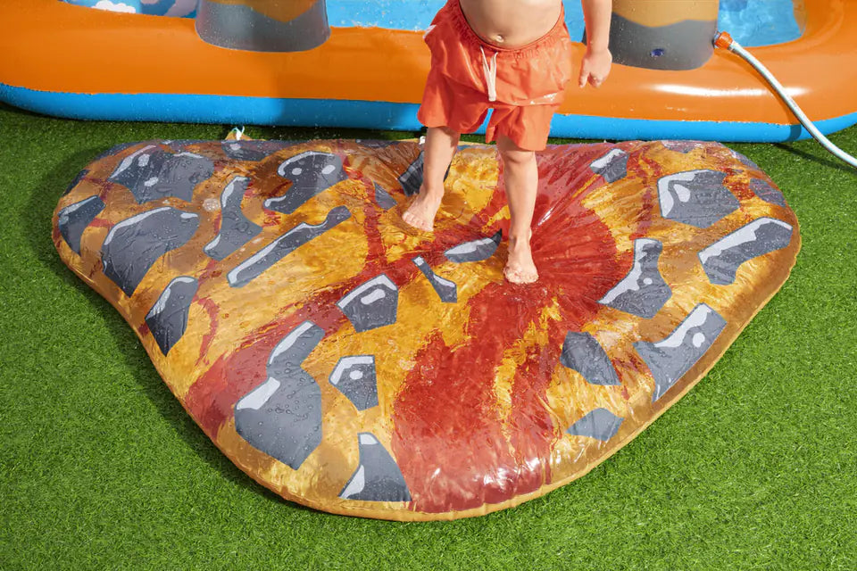 Bestway INFLATABLE POOL/ PLAYGROUND WITH SLIDE VOLCANO 735W Blower Included