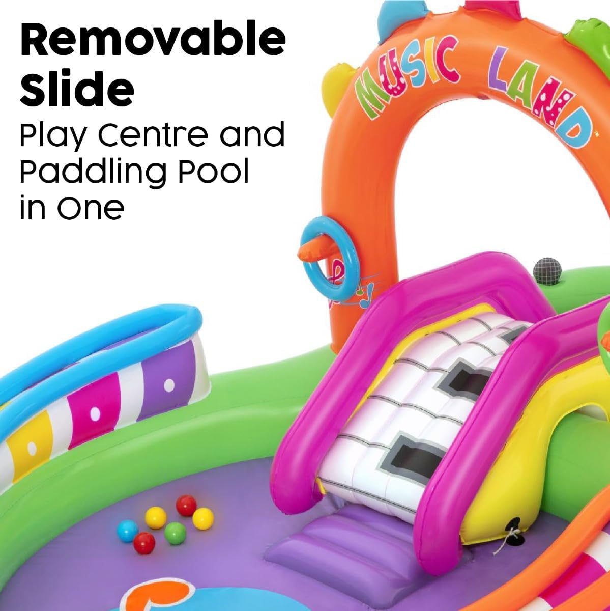 Bestway  Sing 'N Splash Play Center with pool 735W Blower Included