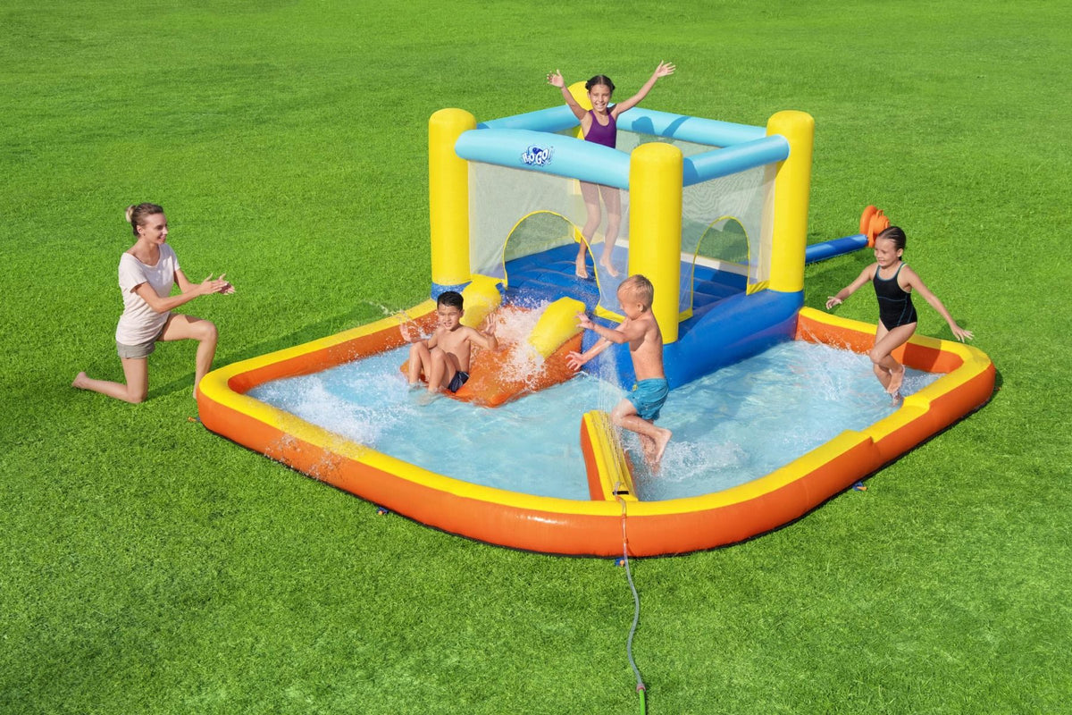 BEACH BOUNCE WATER PARK  Skip to the end of the images gallery 735W Blower Included