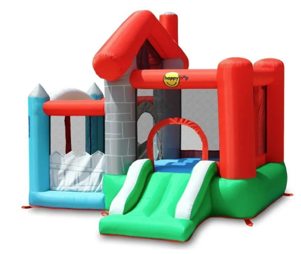 Happy Hop: Happy House Inflatable Jumping Castle 735W Blower Included
