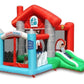 Happy Hop: Happy House Inflatable Jumping Castle 735W Blower Included