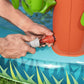 Bestway Crocodile Cove Kids Inflatable Water Play Center and Pool 735W Blower Included