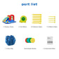 Inflatable Water Slide Bounce House, Slide Bouncer Castle Playhouse, 450W Air Blower for Kids Backyard Indoor Outdoor