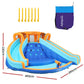 AirMyFun Kids Inflatable Pool Water Double Slide Park Jumping Castle 465X390CM 735W Blower Included