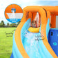 AirMyFun Kids Inflatable Pool Water Double Slide Park Jumping Castle 465X390CM 735W Blower Included