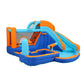 AirMyFun Kids Inflatable Pool Water Slide Park Jumping Castle Bounce 382X381CM 735W Blower Included
