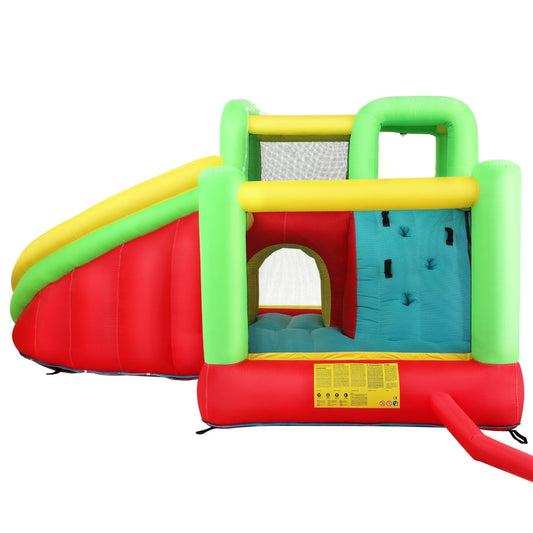 Doctor Dolphin Kids Inflatable Pool Water Slide Park Jumping Castle 575X445CM 735W Blower Included