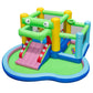 Inflatable Bounce House with Slide and Splash Pooland and 680W Blower Free