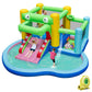 Inflatable Bounce House with Slide and Splash Pooland and 680W Blower Free
