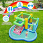 Inflatable Bounce House with Slide and Splash Pooland and 680W Blower Free