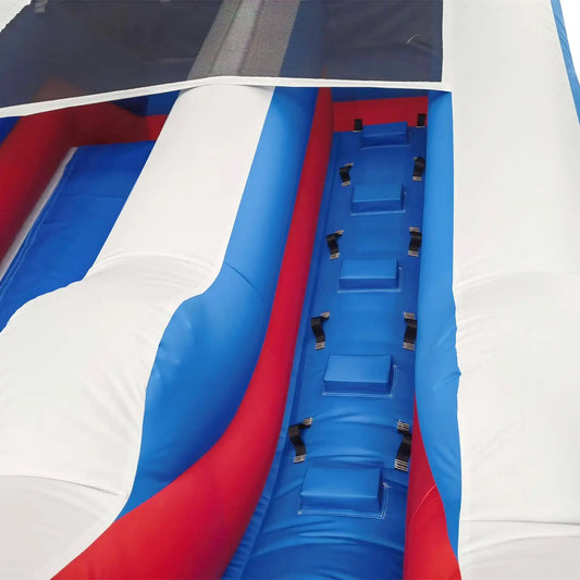 Inflatable Double Water Slide with Ball Pit