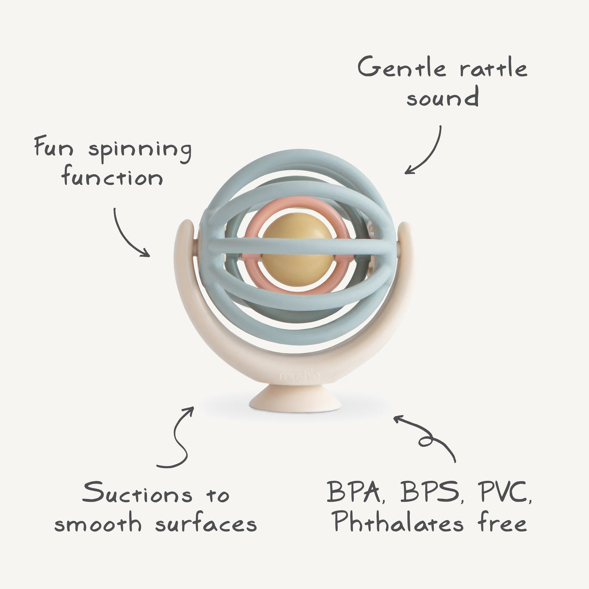 Suction Spinner Ball