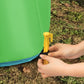 Inflatable Water Slide Bounce House for Kids, Luxury Heavy Duty Blow Up Water Park with Double Slides, Climbing Wall, Splash Pool and Sunshade Awning 735W Blower Included