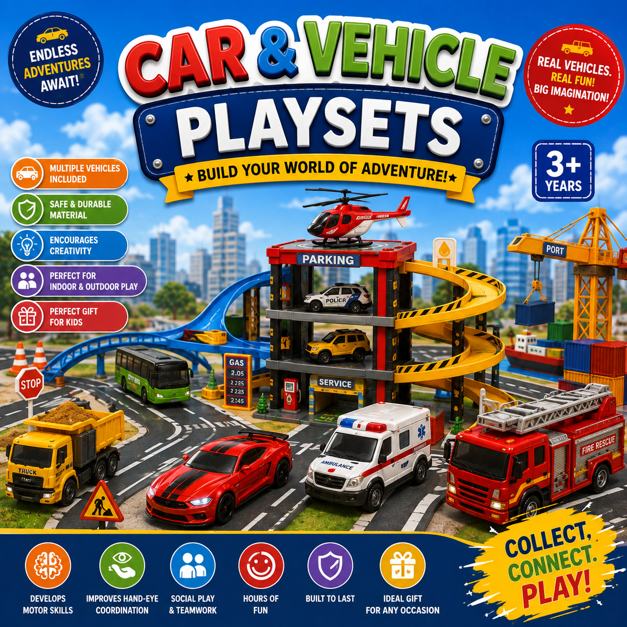 Cars & Vehicle Playsets